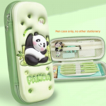 3D stereo Armas Capybara pliiatsikott Kukkumiskindel veekindel &Otilde;pilaskoolitarvete hoiukarp k&otilde;va kestaga dekompressioonikohver