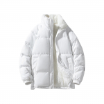Talvemantel Soe Slim Fit Paks mantel vabaaja jope V&auml;lisriided Top pluus M valge