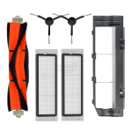 Tarvikud Xiaomi Mi Robot Vacuum 1 1st SDJQR02RR / SDJQR01RR / Mijia 1S tolmuimeja varuosade vahetuskomplektile, p&otilde;hiharjale, filtrile, mopilappidele Kit 4