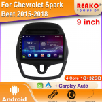 Android for Chevrolet Spark Beat 2015-2018 Auto Wireless Carplay autoraadio Multimeediumipleier Navigatsioon GPS Bluetooth WIFI 4 core 1GB+32GB carplay