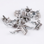 &Otilde;mblusmasina pressjalg Universaalne &otilde;mblusmasina tarvikud N&auml;htamatu t&otilde;mblukk vasakul ja paremal &Uuml;hepoolne pressjalg