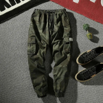 Meeste puuvillased dressip&uuml;ksid T&auml;navar&otilde;ivad vabaaja p&uuml;ksid suures suuruses XS-7XL Joggers Cargo p&uuml;ksid Harem Meeste mitme taskuga kamuflaaž XS
