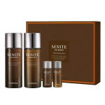 Koreana Senite Homme Natural Active 2-piece set Toner 150ml + Emulsion 150ml + 2p, 1 set brown