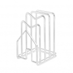 Groove Design l&otilde;ikelaua nagi libisemisvastane sepistatud Lron kuivatusalus Poti kaane korrastaja k&ouml;&ouml;gin&otilde;u valge