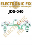 Nappe Conductrice Film Circuit interne Manette Ps4 JDS-040 - EBAZAR - Vert - Compatible PlayStation 4