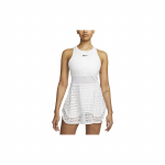 Nike Court Dri-FIT Slam &Uuml;hev&auml;rviline V&otilde;rkkiiresti kuivav Hingav Varrukateta Kleit Naiste kleidid Valge DV3040-100 XL