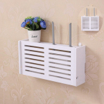Wifi-ruuteri salvestuskarbi seinakinnitus Wi-Fi rack-kaabli kaitse riputatav korraldaja 1#