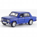 1/32 LADA 2106 Diecast Mudelauto Metallauto Avatava Uksega Tagasit&otilde;mbamisfunktsioon Muusika Valgus Laste Kingitus M&auml;nguasjad sinine