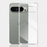 L&auml;bipaistev p&otilde;rutuskindel turvapadja TPU &uuml;mbris telefonile Google Pixel 9 Pro XL 9Pro Coque pehme silikoonist telefoni&uuml;mbris Pixel 9 Protect Cover Fundas jaoks For Google Pixel 9