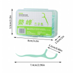 Kahejooneline hambaniit Mint &uuml;hekordselt kasutatav kaar, kaasaskantav suupuhastus hambaork, hambaniit Pick kaasaskantav t&auml;iskasvanute hammaste suuhooldus one size