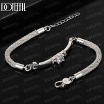 925 Sterling H&otilde;be AAA Tsirkoon K&auml;ev&otilde;ru Moodsad Pulmaehted 20CM