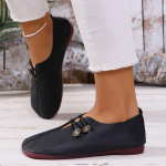 Mood Naiste Korterid Marie Janes Kingad Kevad vabaaja Sporditossud Trend Br&auml;nd Naiste Mood Kleit Kingad Uued Paelad Femme Zapatos 36 must