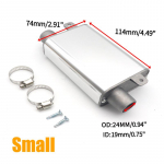 24 mm summuti summuti S kumer &otilde;hk diisel seisuk&uuml;ttekeha v&auml;ljalasketoru alumiiniumsulam Webasto Eberspacher jaoks s&otilde;iduautode kaubiku jaoks