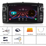 2 dini autoraadio Toyota Corolla E120 BYD F3 juhtmevaba CarPlay Android Auto multimeediumipleier GPS 7-tolline autostereo 4-core 2GB+32GB