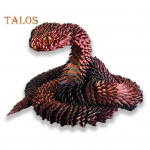 3D-prinditud madu kujukeste liigutatavad liigendid Madu kuju liigendatud loomamudel m&auml;nguasi kodukontori raamaturiiul t&ouml;&ouml;laua kaunistus 60cm