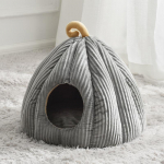 M&uuml;&uuml;a Kassivoodi Soe Lemmiklooma Korv Hubane Koeramaja Kassipoja Lamamispadi Kassimaja Telk V&auml;ikese Koera Mati jaoks Pestav Koobas Lemmikloomade Voodid L40xW40xH38CM