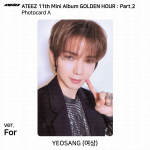 ATEEZ 11. minialbum Golden Hour Pt.2 To Diary For Ver Photocard Postkaart Yeosang - For (A)