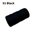 100M/rull 2mm v&auml;rviline puuvillane makraamn&ouml;&ouml;r J&otilde;ulud k&auml;sitsi punutud k&ouml;is Gobel&auml;&auml;n K&auml;sit&ouml;&ouml; Pulmapael DIY String Kodukaunistus 2mm 100M