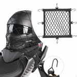 Mootorratta lastiv&otilde;rgu kiiver, reguleeritav hoiustamisv&otilde;rk, venitav pagasikate, vastupidav