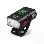 Jalgrattavalgusti T6 LED eesmine USB-laetav MTB m&auml;gijalgrattalamp 1000LM Jalgratta esitule taskulamp Jalgrattat&otilde;ukeratta saba must