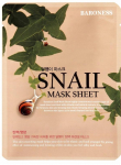 BARONESS Snail Mask Sheet, 21 g - Maska w płachcie z filtratem ze śluzu ślimaka