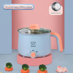 Multifunktsionaalne elektripliit: Aurutamine, k&uuml;psetamine ja praadimine &ndash; ideaalne &uuml;hiselamutele ja v&auml;ikestele majapidamistele Stainless steel single pot