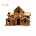 Puidust koolibripesa linnumajad &otilde;ues, suur linnumaja, 6 toaga sise&otilde;ue kaunistamiseks vana puu v&auml;rv