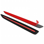 2 tk auto kaitseraua kaitse riba kaitse nurga kaitse ribad kriimustuskaitse kokkup&otilde;rke tera Kokkup&otilde;rkevastased autotarvikud punane