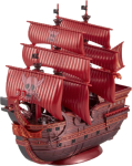 One Piece Grand Ship Collection Red Force V&auml;ljalaskmise M&auml;lestusv&auml;rv Plastikmudel FILM RED Versioon. V&auml;rvikoodiga punane