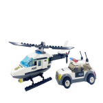 171 tk politseihelikopter CreativeandCity Police SWAT auto s&otilde;iduk DIY City Police seeria poisid klotsid M&auml;nguasjad lastele s&uuml;nnip&auml;evakingid