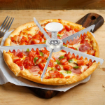 Pie Divider Easy to Use with Handles Cutter for Home Restaurant Domestic 5 Slices 5 Slices