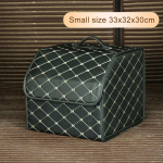 Kokkupandav auto pagasiruumi hoiukast Suure mahutavusega korraldaja autos PU nahast pagasiruumi t&ouml;&ouml;riistakast Auto tarvikute hoiukott