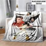 Moodne Kunst Retro 3D HD Prindiga E-Elvis-Presley Tekk Perekonna Magamistuba Pl&uuml;&uuml;sist Magamistekk V&auml;litingimustes Kontoris L&otilde;unapaus Voodilina 40x50in