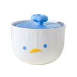 Lemmiklooma keraamiline veedosaator Creative Duck Shape Automaatne joogipurskkaev Kassi ja koera joogikauss Kassi joogikauss
