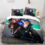 Marquez 93 Voodipesukomplekt Padjap&uuml;&uuml;rid &Uuml;hekohaline T&auml;issuuruses Kuninganna Suuruses Kuninglik Voodipesu 3D Tr&uuml;kk Marc Marquez 93 Tekikotikomplekt Teismelistele Poistele T&auml;iskasvanutele 135x200cm 2pcs