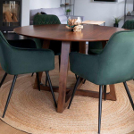 Tapis rond 180 cm en jute naturelle - JUTA