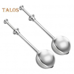 2 tk Tees&otilde;el Infuser Roostevaba Teras Peen V&otilde;rk Pall Lahtise Lehe Tee jaoks Lihtne Puhastada Teeinfuser K&uuml;psetustarbed Suhkru Jahu Puuder A