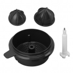 Juicer Orange Press Strainer Basket with Press Cone ABS Plastic Juicing Machine Parts Accessories L