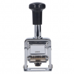 Automaatne nummerdamismasin Tsingisulam Lihtne k&auml;sitseda Clear Inking Self Inking Number tempel