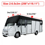 5/6,5/7,5/8,5M Auto Kate Tolmukindel P&auml;ikesesirm Kate Veekindel Haagissuvila Katusekate RV Karavani Tarp Kaitsvad 210D