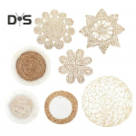 7 tk/komplekt B&ouml;&ouml;mimaa &otilde;lest kootud seinakaunistus Kodu Kontor Elutuba Magamistuba Taust Seinakunst Maal&auml;hedane Naturaalne Vitspunutis Ornament 7pcs