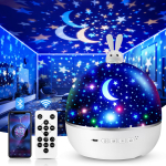 22 t&uuml;&uuml;pi projektsiooniga kufire planetaarium, mis on populaarne kodu kaudvalgustuse jaoks koos Bluetoothi ​​laetava &ouml;&ouml;valgustusega koos kaugjuhtimispuldiga &ouml;&ouml;lambiga blue
