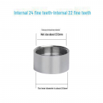 Segisti teisendusfilter Veepuhastaja Bubbler M22 4-punktiliseks adapteriks