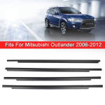 4x Autoklaasi ilmastikukaitse tihendiriba Vormimine Mitsubishi Outlander 06-2012 jaoks