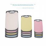 Paks nisuplastikust l&otilde;ikelaud koduseks kasutuseks ja beebitoidu valmistamiseks Large Green