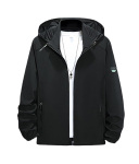 Saadaval 4 v&auml;rvitoonis Windbreaker Golf Wear Parka kapuutsiga UV-kaitse Cool Touch pikkade varrukatega tuulekindel kevad s&uuml;gis talv suur suurus suur lihtne lahti must
