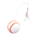 USB elektrilised interaktiivsed kassim&auml;nguasjad, kassipallim&auml;nguasjad, automaatselt veerevad nutikad lemmikloomam&auml;nguasjad, kasside treenimine iseliikuvate kassipoegade m&auml;nguasjad roosa