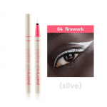 MLSMILE veekindel silmapliiats, must ja valge h&otilde;bedane kiiresti kuivav, mitte m&auml;&auml;rduv silmapliiats