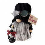 Stiilne Gnome Doll kootud m&uuml;ts Kerge, kauakestev must
