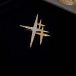 Lihtne Isiksus T&auml;ht K&otilde;rgekvaliteediline M&otilde;te Pross Armas Trendikas Disain Korsaaž N&otilde;el &Otilde;htuse Banketi &Uuml;likonna Embleem Ehted